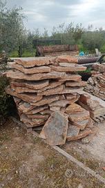 pietre per calpestio e bordatura aiule