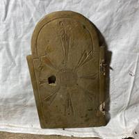Porticina Tabernacolo in legno dipinto XVI secolo