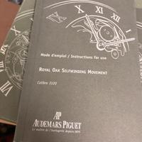 Audemars piguet libretto istruzioni