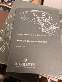 Audemars piguet libretto istruzioni