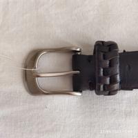 CINTURA IN PELLE DA UOMO MARCA SISLEY