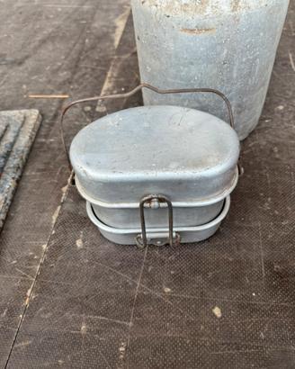 Gavetta militare in alluminio