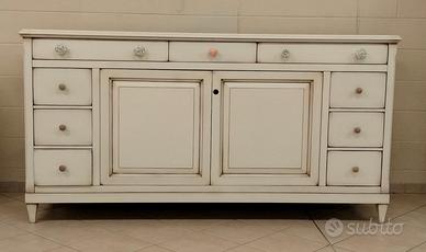 CREDENZA 9 CASSETTI + 2 ANTE