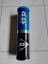 Lattina 4 palline da tennis Dunlop