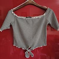 top Bershka con cartellino tg M