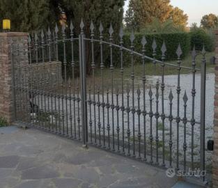 Cancello ferro battuto 3 m * 1,50 m