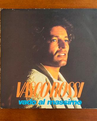 VASCO ROSSI 2 VINILI 45 GIRI ORIGINALI