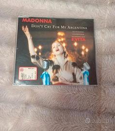 CD Don't Cry For Me Argentina Madonna 