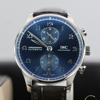 IWC Portuguese Chronograph 2021 Full Set 41mm