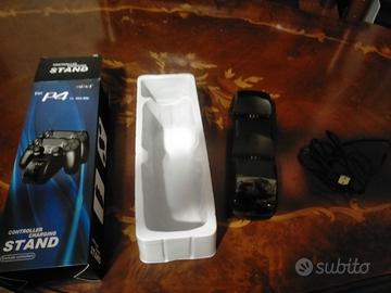 Basetta ricarica pad PS4 nuovissima mai usata