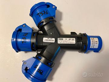 Moltiplicatore prese ind. 3 uscite
