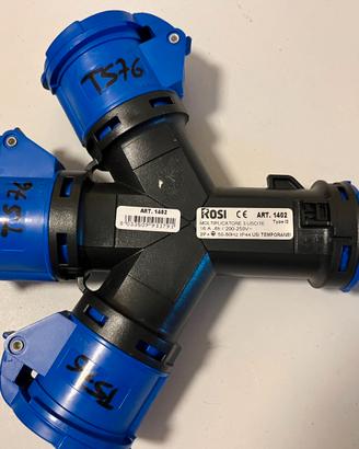 Moltiplicatore prese ind. 3 uscite