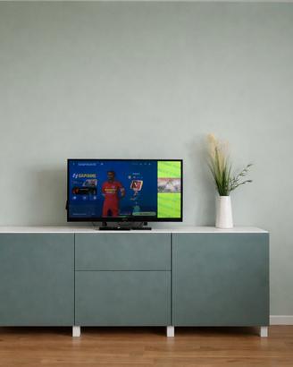 Mobile IKEA da soggiorno bianco / verde marino – T