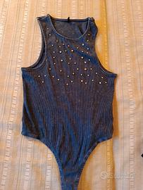 body color jeans con strass
