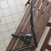 manubrio MTB + Tubo sella + Sella
