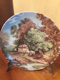 Piatto decorativo in porcellana LIMOGES