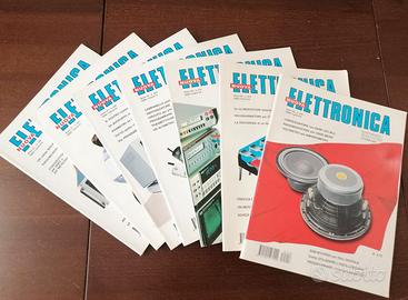 Pacco con 7 riviste di NUOVA ELETTRONICA