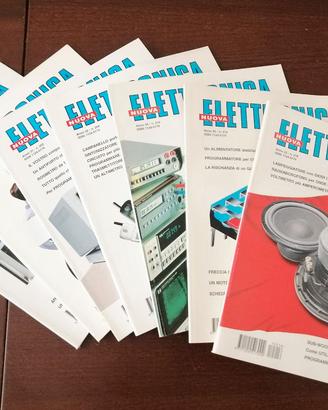 Pacco con 7 riviste di NUOVA ELETTRONICA
