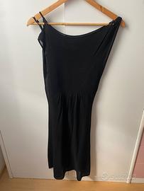 Vestitino in maglia lurex con copri spalle