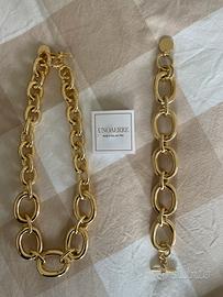 Unoaerre collana e bracciale