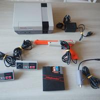 Nintendo Nes Mattel ITA + Zapper + S.M.B /D. Hunt 