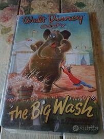 targa pubblicitaria Pippo Walt Disney in metallo