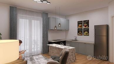 Appartamento di 53 m² con 2 locali e box auto a Mi
