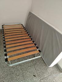 Rete singola a doghe + materasso