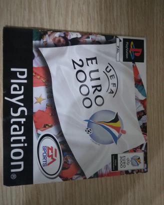 Manuale gioco ps1 Euro 2000