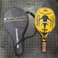 Racchetta beach tennis turquoise piranha