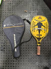 Racchetta beach tennis turquoise piranha