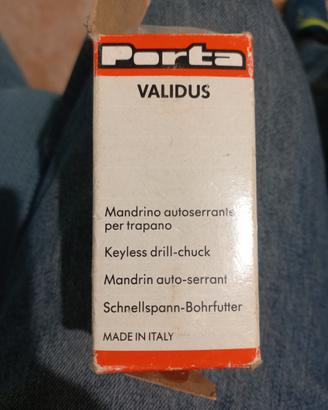 mandrino autoserrante