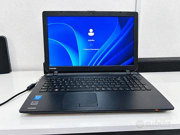 Pc portatile Toshiba 15”pollici SSD