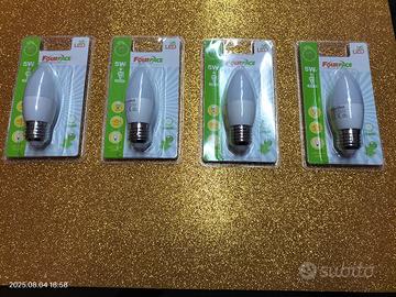 Lotto 4 lampadine E27 5W 50W 400LM 2700K