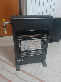 Stufa a gas metano infrarossi 3 fiamme 4200 ECM