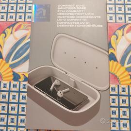 stazione di igienizzazione con ricarica wireless 