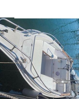 Barca in vetroresina 6 metri motore YAMAHA F 40/60