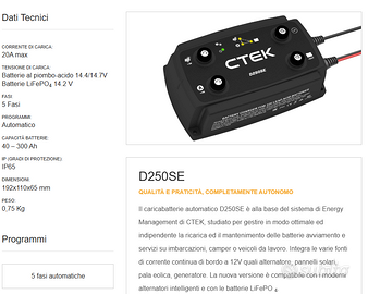 CTEK D250SE
