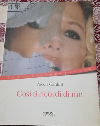 Libro "Così ti ricordi di me" 