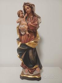 Madonna col Bambino  ,  statua di Ortisei