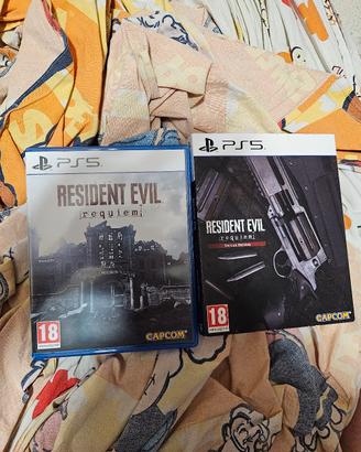 Resident Evil requiem ps5 + SOLO custodia deluxe