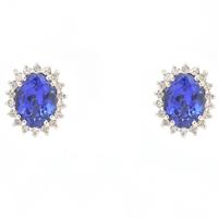 Orecchini con tanzanite 2,77 carati