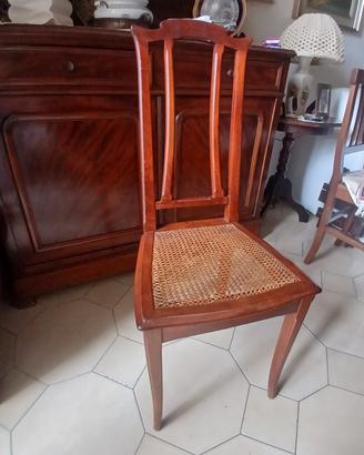 4 sedie antiche 