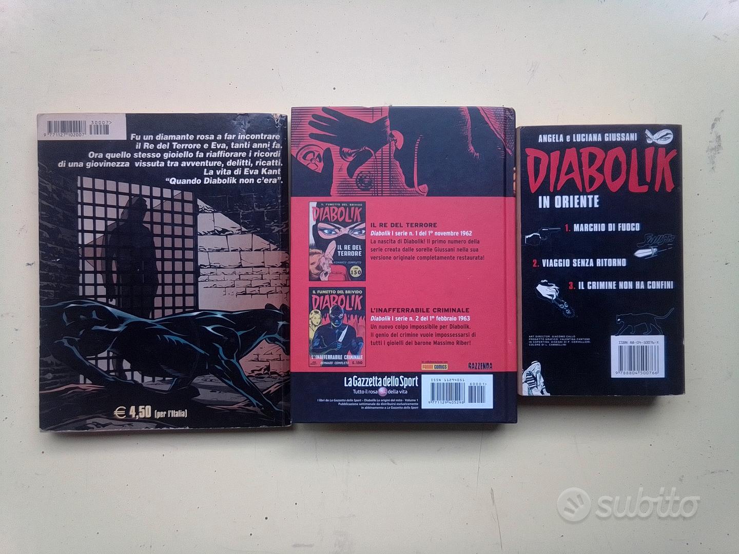 Fumetti DIABOLIK in volume - Collezionismo In vendita a Genova