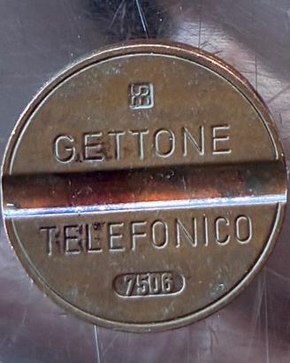 Gettone telefonico raro