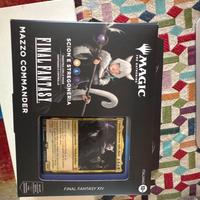 Mazzo Commander Magic Final Fantasy scion italiano