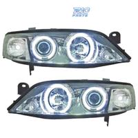 FARI OPEL VECTRA B 96-98 ANGEL EYES CCFL FONDO CRO