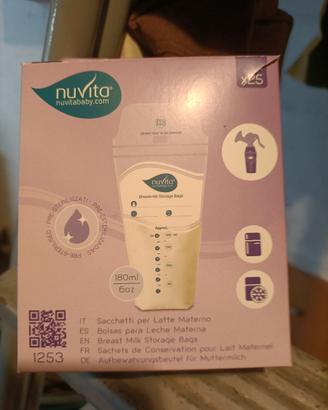 Sacchetti per latte materno