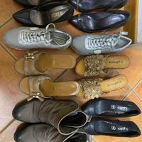 7 paia di scarpe n38 da donna