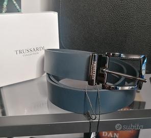 cintura da uomo Trussardi in pelle 